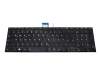 Keyboard DE (german) black/black glare with backlight original suitable for Toshiba Satellite S50D-A