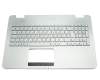 90NB05T1-R31GE0 original Asus keyboard incl. topcase DE (german) silver/silver with backlight
