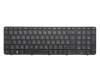 682748-041 original HP keyboard DE (german) black/black matte