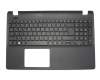 Keyboard incl. topcase DE (german) black/black original suitable for Acer Aspire ES1-531
