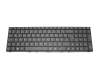 Keyboard DE (german) black/black matte with backlight suitable for Sager Notebook NP3156 (N151ZU)