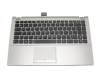 90R-N5M1K1A00Y Asus keyboard incl. topcase DE (german) black/silver
