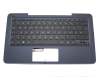 90NB07G1-R31GE0 original Asus keyboard incl. topcase DE (german) black/black