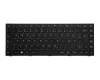 Keyboard DE (german) black/black matte with backlight original suitable for Lenovo IdeaPad Flex 2-14 (594x/80FJ)