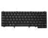 Keyboard US (english) black with backlight and mouse-stick original suitable for Dell Latitude 14 (E6430s)