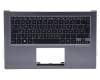 90NB02P1-R31GE0 original Asus keyboard incl. topcase DE (german) black/silver with backlight