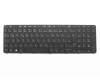 827029-041 original HP keyboard DE (german) black/black matte with backlight
