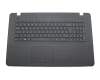 Keyboard incl. topcase DE (german) black/black original suitable for Asus K751LB