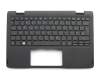Keyboard incl. topcase DE (german) black/black original suitable for Acer Aspire R11 (R3-131T-P1QM)