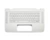 841266-041 original HP keyboard incl. topcase DE (german) silver/silver with backlight