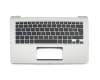 90NB05Y1-R30400 original Asus keyboard incl. topcase DE (german) black/silver