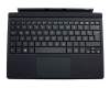 Keyboard incl. topcase DE (german) black/black with backlight original suitable for Asus Transformer 3 Pro T303UA