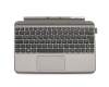 Alternative for 90NB0D01-R31GE1 original Asus keyboard incl. topcase DE (german) black/grey