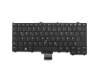 Keyboard DE (german) black with backlight and mouse-stick original suitable for Dell Latitude E7440