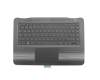 856186-041 original HP keyboard incl. topcase DE (german) black/black