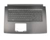 NKI1517047 original Acer keyboard incl. topcase DE (german) black/black with backlight (GTX 1060)