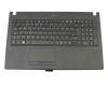 70N13P1T12C0 original Acer keyboard incl. topcase DE (german) black/black with backlight