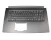 EC24C000100 original Acer keyboard incl. topcase DE (german) black/black