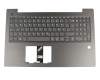 Keyboard incl. topcase DE (german) grey/grey original suitable for Lenovo V330-15IKB (81AX)