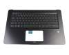 Keyboard incl. topcase DE (german) black/black with backlight original suitable for Asus ZenBook Pro 15 UX550GD