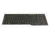FUJ:CP672257-XX original Fujitsu keyboard SP (spanish) black/black matte with mouse-stick