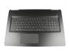 Keyboard incl. topcase DE (german) black/black original suitable for HP Pavilion 17-ab400