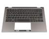 Keyboard incl. topcase DE (german) black/grey original suitable for Acer Spin 1 (SP111-32N)
