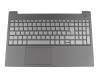 Keyboard incl. topcase DE (german) dark grey/black with backlight original suitable for Lenovo IdeaPad S340-15IWL (81N800P0GE)