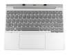 5D20R49382 original Lenovo keyboard incl. topcase DE (german) grey/silver