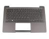 Keyboard incl. topcase DE (german) black/black with backlight original suitable for Acer Switch 12 S (SW7-272P)