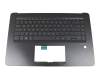 Keyboard incl. topcase DE (german) black/black with backlight original suitable for Asus ZenBook Pro 15 UX550GDX