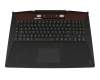 5CB0M56035 original Lenovo keyboard incl. topcase DE (german) black/black with backlight