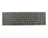 Keyboard DE (german) black/grey with backlight and mouse-stick original suitable for HP ZBook 15 G5 series