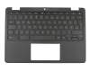 Keyboard incl. topcase DE (german) black/black original suitable for Acer Chromebook Spin 11 (R751TN)