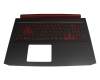 6B.Q5EN2.012 original Acer keyboard incl. topcase DE (german) black/black with backlight (GTX 1050/1650)