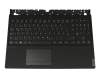 Keyboard incl. topcase DE (german) black/black with backlight original suitable for Lenovo Legion Y540-15IRH-PG0 (81SY)