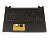 0KN0-1B1GE11 original Medion keyboard incl. topcase DE (german) black/black