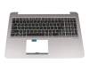 90NB0CB1-R31UI1 original Asus keyboard incl. topcase US (english) black/grey with backlight