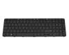 Keyboard CH (swiss) black/black matte original suitable for HP ProBook 450 G4 (Z2Z77ES)