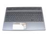 Keyboard incl. topcase DE (german) anthracite/anthracite with backlight original suitable for HP Pavilion 15-cs2200