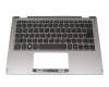 6B.H67N8.005 original Acer keyboard incl. topcase DE (german) black/grey