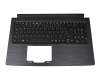 Keyboard incl. topcase DE (german) black/black original suitable for Acer Aspire 3 (A315-33) series