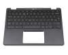 Keyboard incl. topcase UK (english) black/black original suitable for Acer Chromebook Spin 11 (R751TN)