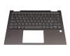 SN20Q40725 original Lenovo keyboard incl. topcase CH (swiss) anthracite/anthracite with backlight