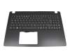 Keyboard incl. topcase DE (german) black/black original suitable for Acer Extensa (EX215-52)