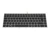 Keyboard DE (german) black/silver with backlight original suitable for HP ProBook 640 G4