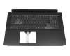 Keyboard incl. topcase DE (german) black/black with backlight original suitable for Acer Nitro 5 AN517-41