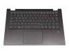 Keyboard incl. topcase DE (german) grey/grey original suitable for Lenovo Yoga 530-14IKB (81EK)