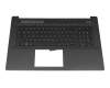 Keyboard incl. topcase DE (german) black/black original suitable for HP 17-cn2000