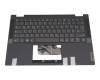 Keyboard incl. topcase DE (german) dark grey/grey (platinum grey) original suitable for Lenovo IdeaPad Flex 5-14ARE05 (81X2)